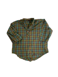 Lady Continental  Vintage Plaid Blouse Vintage