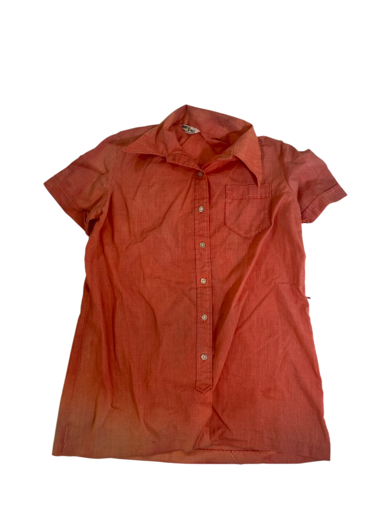 Durable Press Vintage Button-Up Shirt Vintage