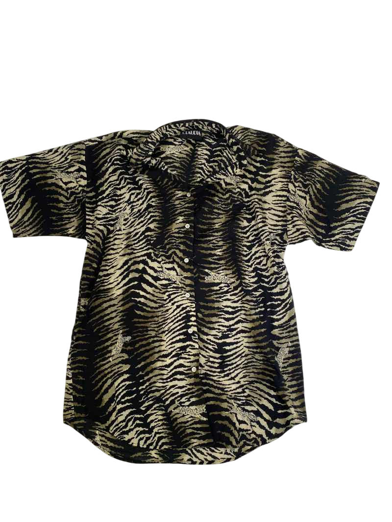 Claudia Vintage Animal Print Shirt Vintage