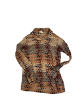 Solo’s  Geometric Button-Up Shirt Vintage