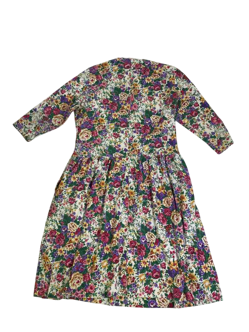 Allison J Vintage Floral Dress Vintage