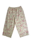 None Floral Lounge Pants Vintage