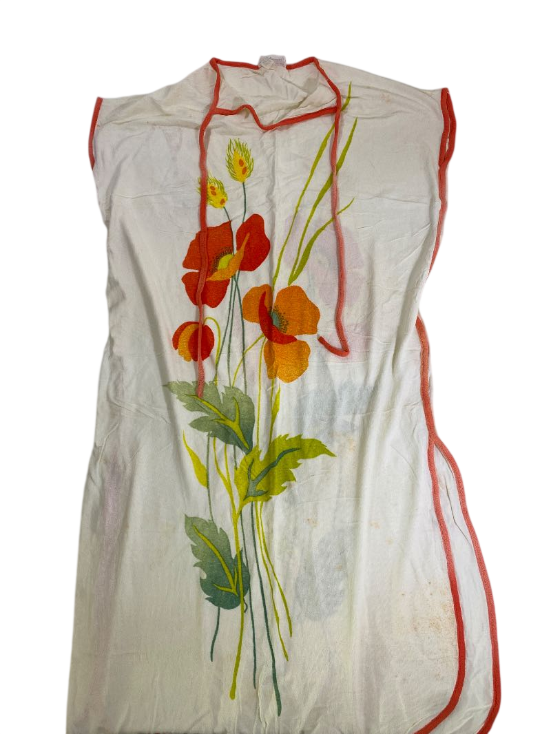 Loungewear Floral Lounge Dress Vintage