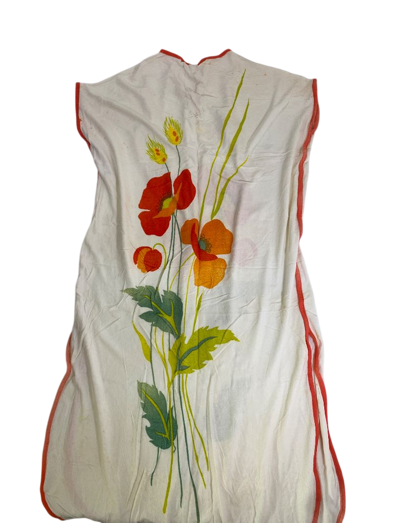 Loungewear Floral Lounge Dress Vintage