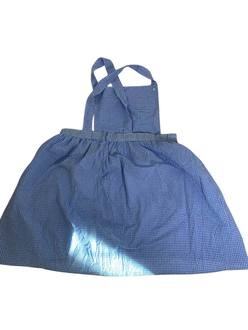 None Retro Apron Dress Vintage