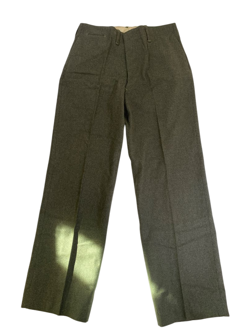 None Classic Wool Trousers Vintage