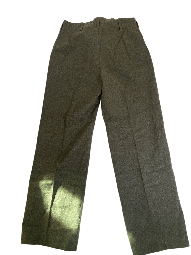 None Classic Wool Trousers Vintage