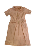 None Striped Button-Down Dress Vintage