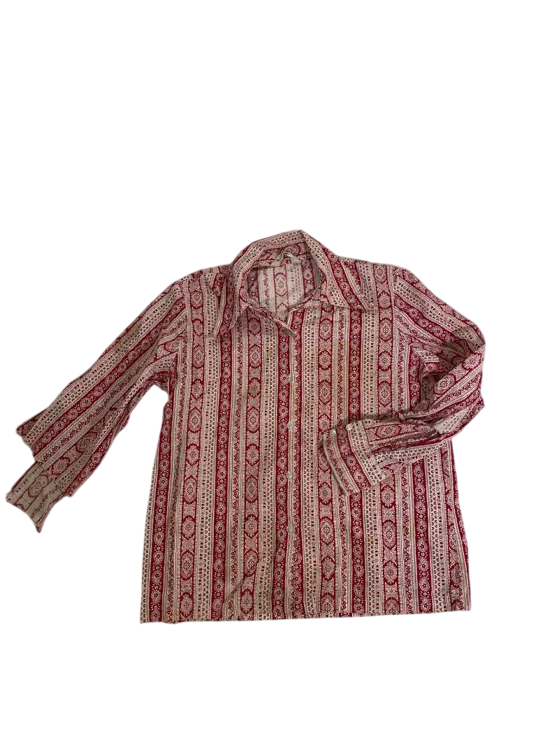 Jane Hunter  Vintage Patterned Blouse Vintage
