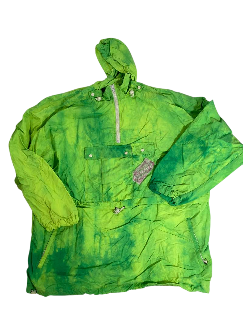 100% Roffee Lites Vintage Hooded Windbreaker Vintage