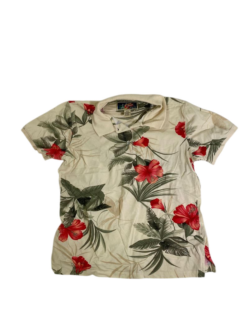 La Cabana Vintage Hawaiian Polo Vintage