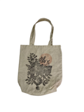 None Floral print tote Handbags