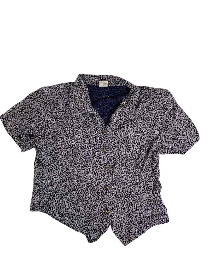 Ship & Shore  Vintage Floral Blouse Vintage