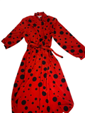 Kenny Classics  Vintage Polka Dot Dress Vintage
