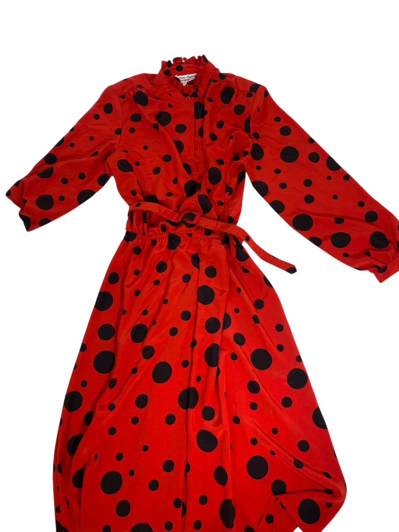 Kenny Classics  Vintage Polka Dot Dress Vintage