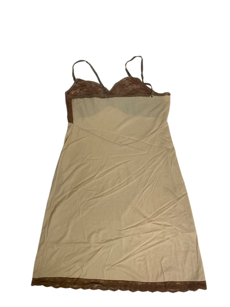 None Lace Slip Dress Vintage
