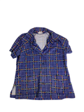 Shaker Shop Checkered Button-Down Shirt Vintage