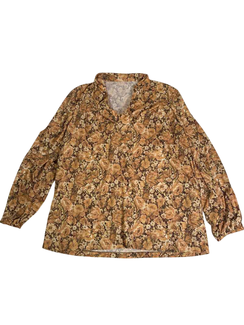 None Floral blouse Vintage