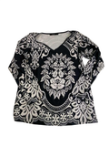 Sakurafina Vintage Printed Blouse Vintage