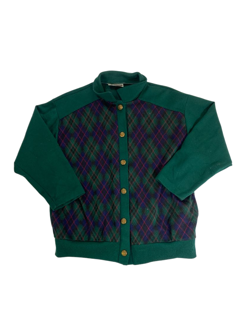 The Tog Shop Vintage Argyle Cardigan Vintage