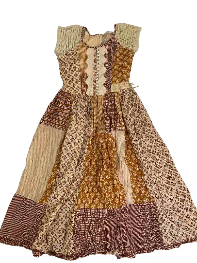 Newport News  Vintage Patchwork Dress Vintage