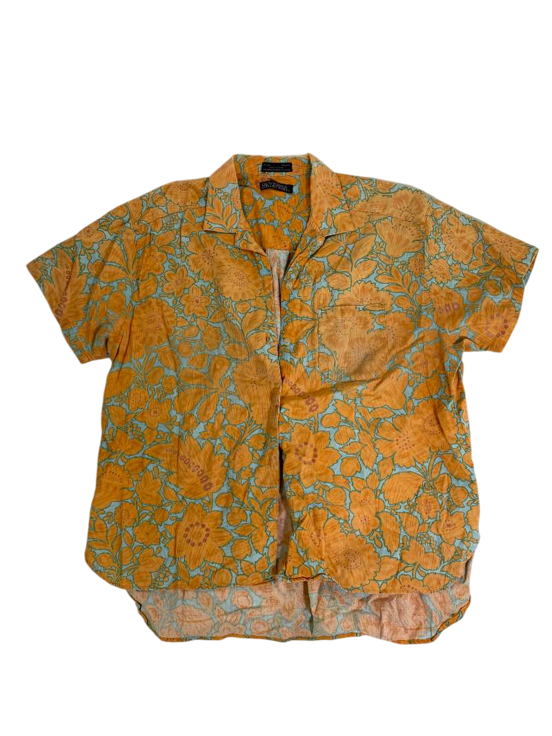 Generra Collection  Floral Button-Up Shirt Vintage