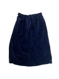 none Classic Velvet Skirt Vintage