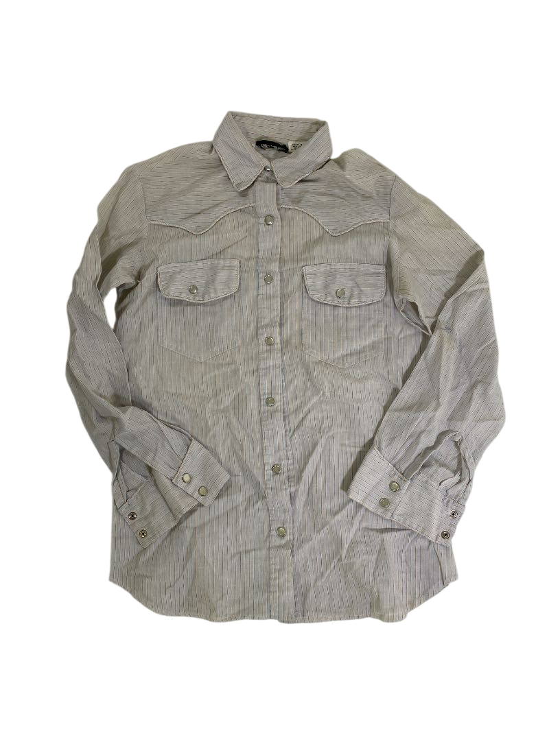 Henni Pierre Western-Style Button-Up Shirt Vintage