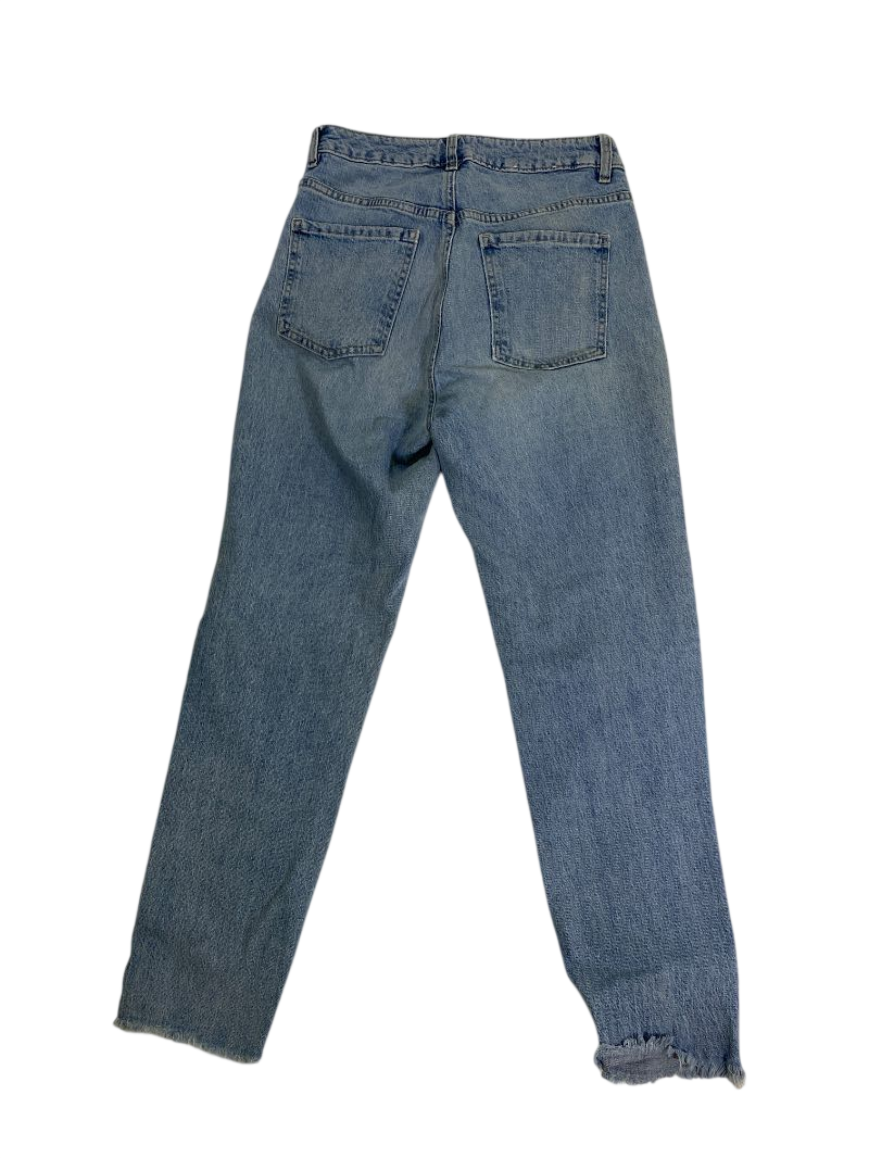 Garage  High Waist Straight Leg Jeans