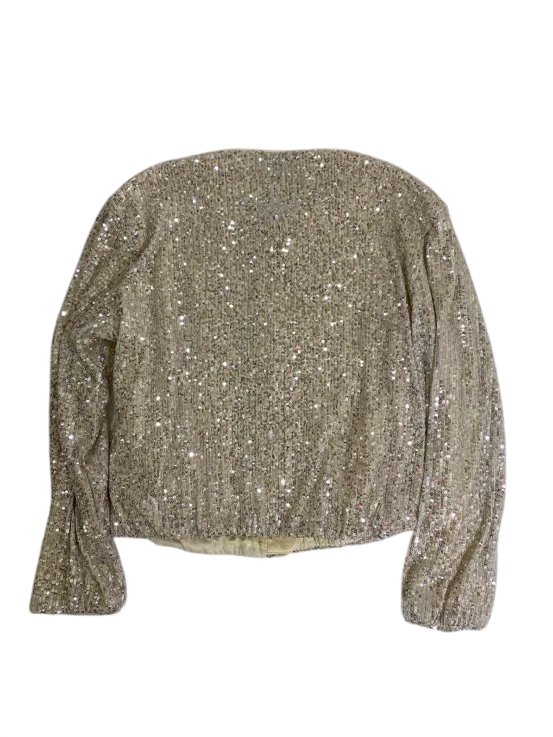 Halogen Sequin Long Sleeve Long Sleeves