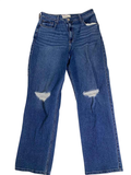 Hollister  Distressed Straight Leg Jeans