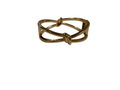 None Knotted open cuff Jewelry