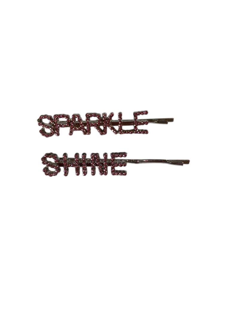 None Rhinestone hair clips Accessories