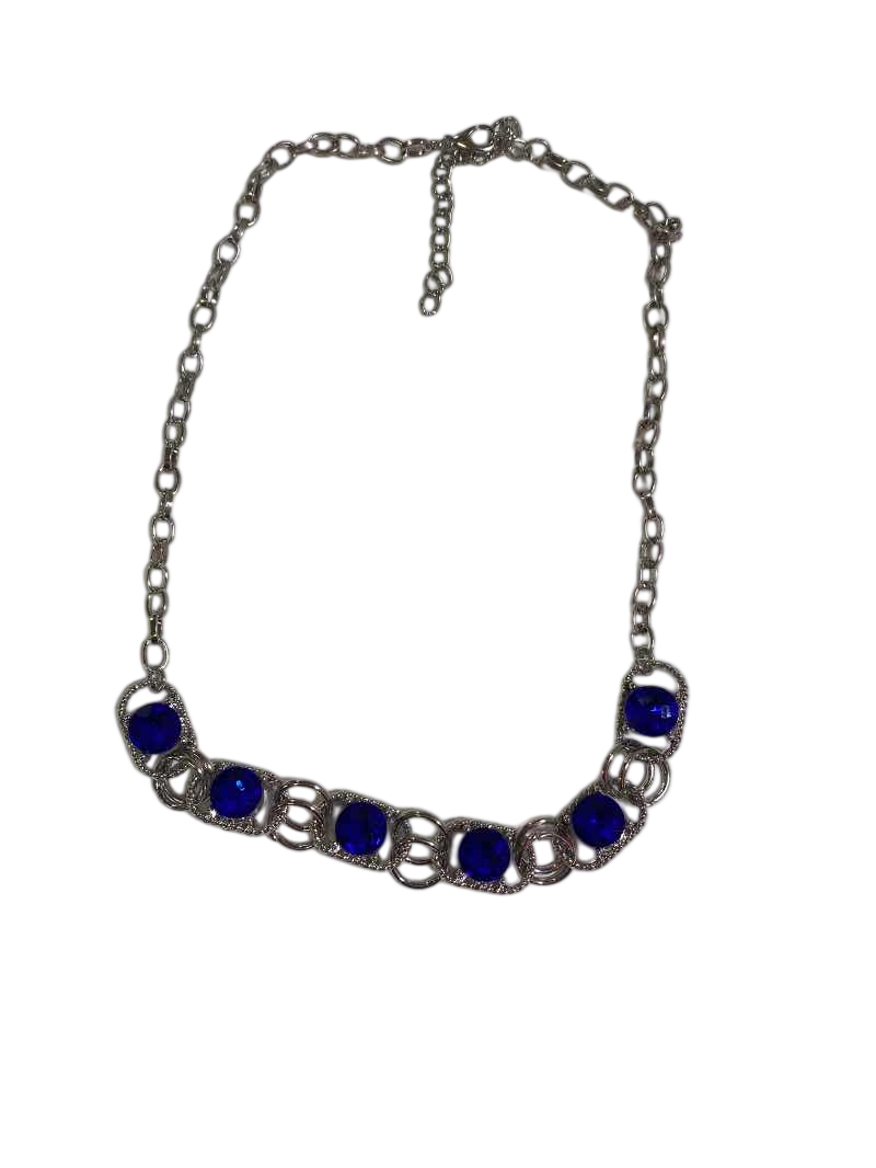 None Gemstone Chain Necklace Jewelry