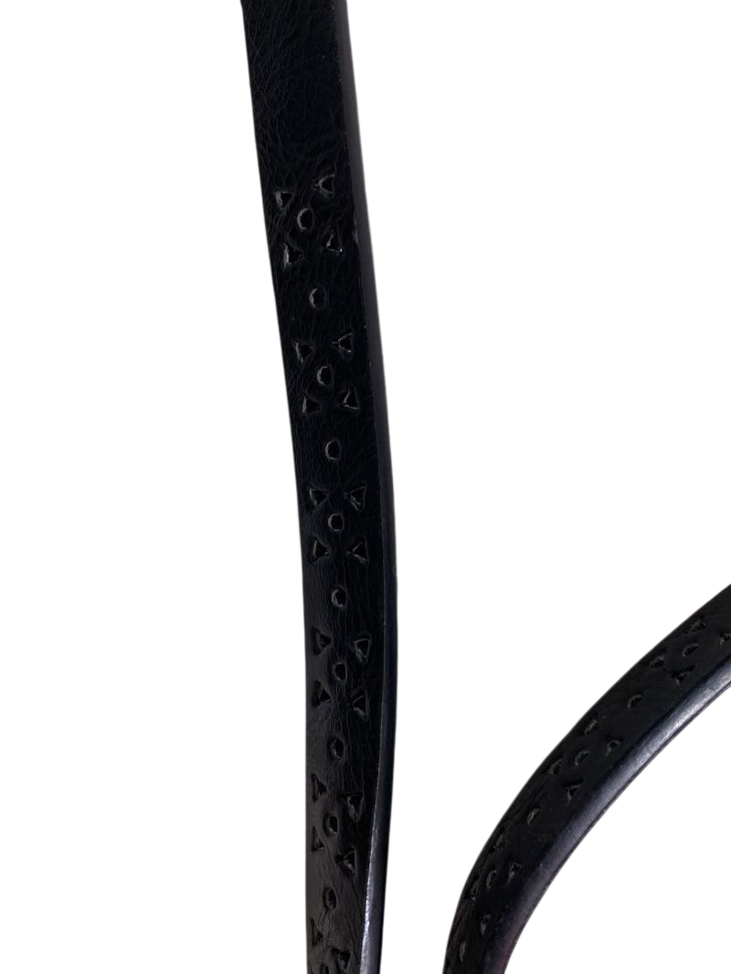 None Slim Leather Belt Accessories