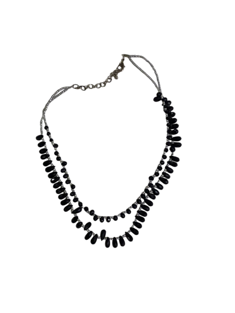 None Double Strand Necklace Jewelry