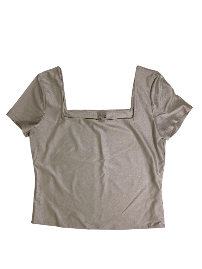 Second Skin Square neck top Short Sleeves