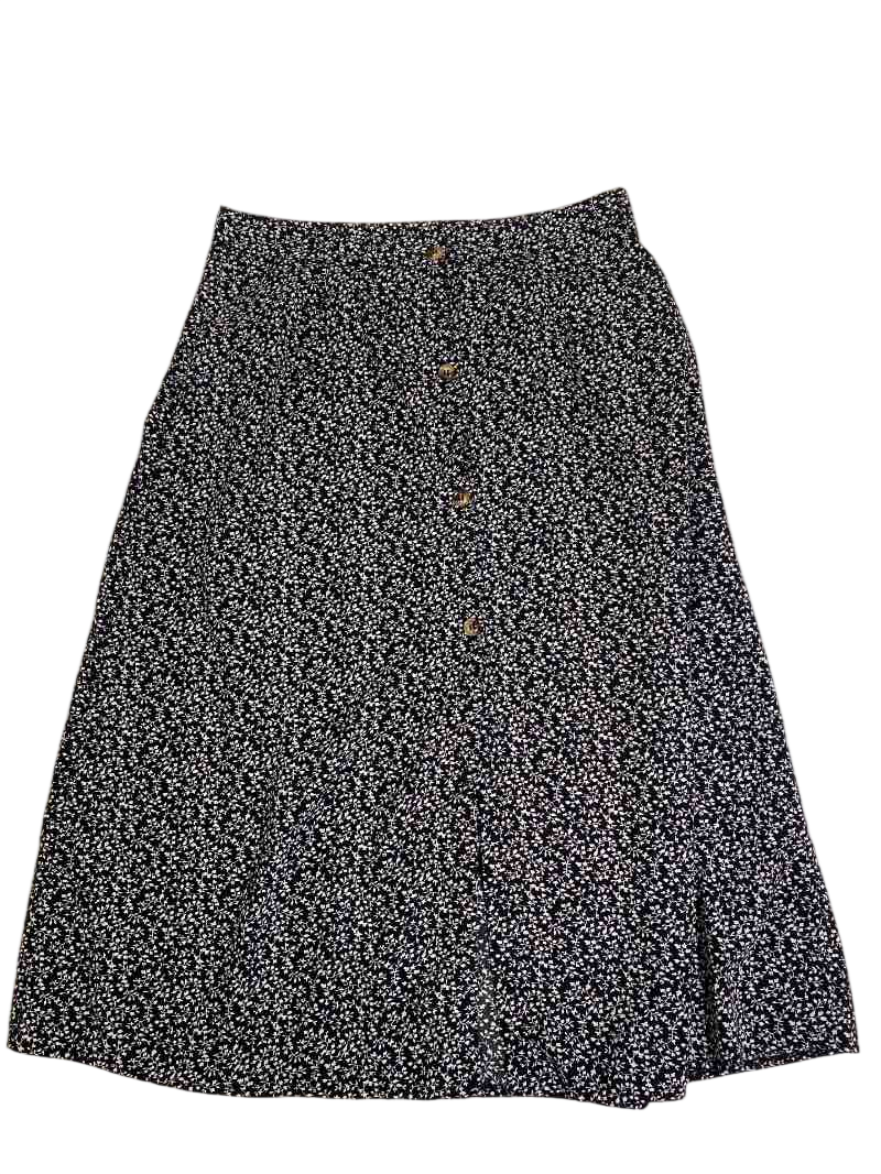 None Button-front A-line skirt Skirt