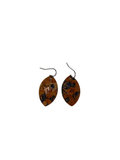 None Leaf-Shaped Earrings Jewelry