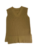 None V-Neck Knit Tank Tanks
