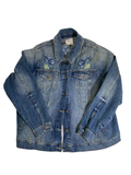 Torrid Embroidered Denim Jacket Outerwear