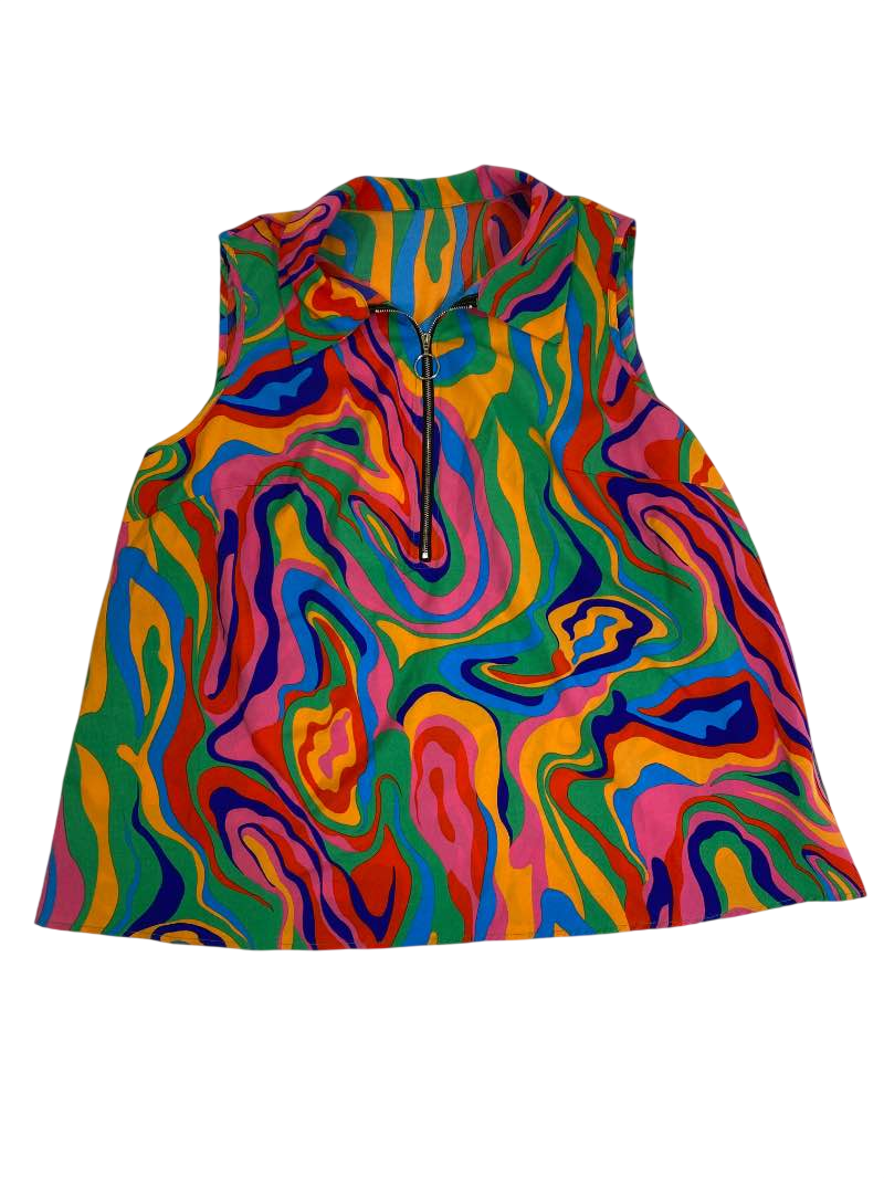 None Retro Sleeveless Top Vintage