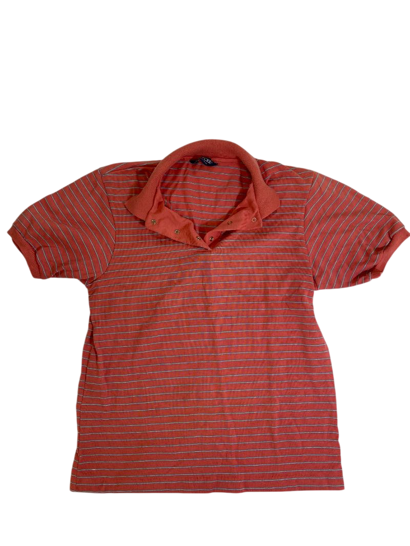 Dee Cee Striped Polo Shirt Vintage