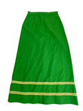 None Retro A-Line Skirt Vintage