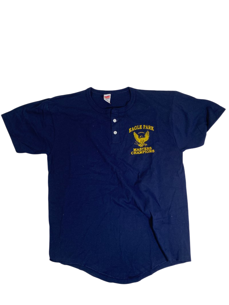 Soffe Shirts Vintage Henley T-Shirt Vintage