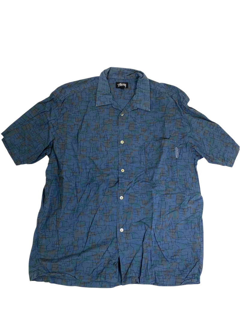 Stussy  Vintage Button-Up Shirt Vintage