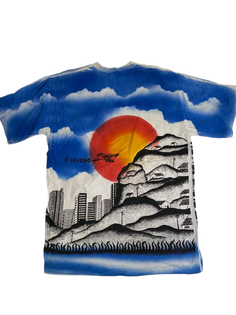 None Tropical Graphic T-Shirt Vintage