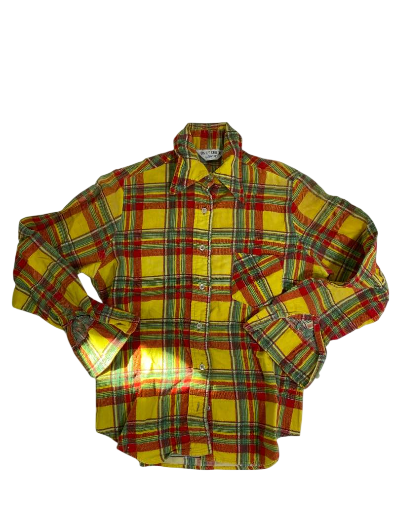 Avon  Vintage Plaid Shirt Vintage