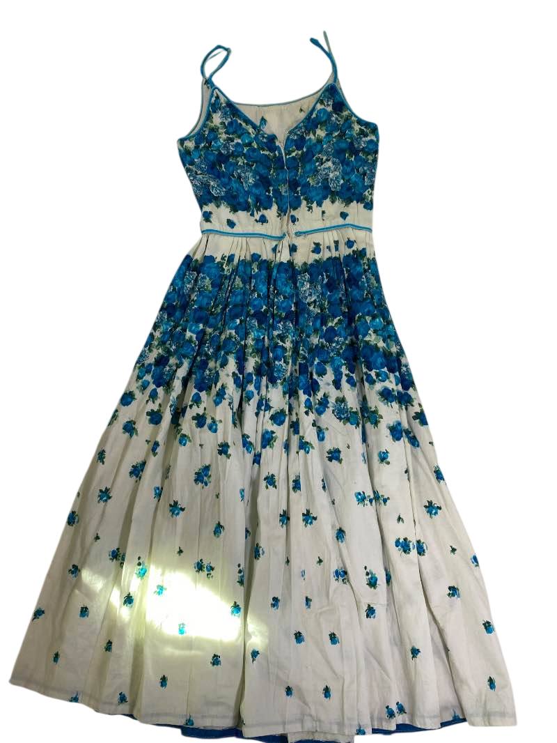 Frances Foster  Vintage Floral Dress Vintage