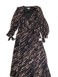 Calvin Klein V-Neck Midi Dress Dresses